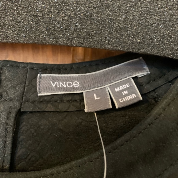Vince leather top - Picture 3 of 6